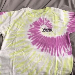 Vans tie dye tee